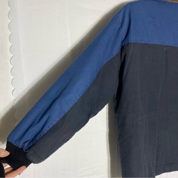 Vintage Canyon Guide Outfitters Black Blue Jacket Coat S - Picture 13 of 16